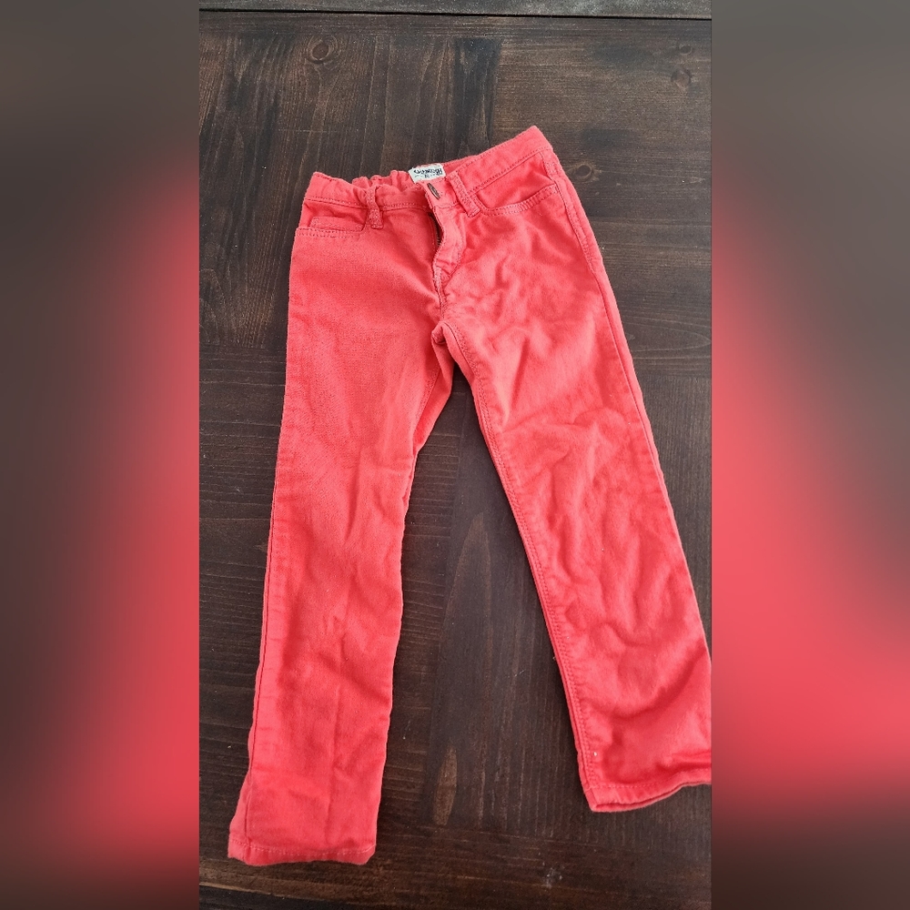 Oshkosh redish orange jeggings size 5